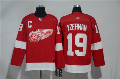 Adidas Red Wings #19 Steve Yzerman Red Jersey Adidas Red Wings #19 Steve Yzerman Red Jersey