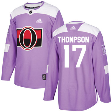 Adidas Senators #17 Nate Thompson Purple Authentic Fights Cancer Stitched NHL Jersey Adidas Senators #17 Nate Thompson Purple Authentic Fights Cancer Stitched NHL Jersey