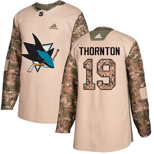 Adidas Sharks #19 Joe Thornton Camo Authentic 2017 Veterans Day Stitched NHL Jersey Adidas Sharks #19 Joe Thornton Camo Authentic 2017 Veterans Day Stitched NHL Jersey