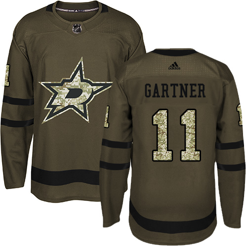 Adidas Stars #11 Mike Gartner Green Salute to Service Stitched NHL Jersey Adidas Stars #11 Mike Gartner Green Salute to Service Stitched NHL Jersey
