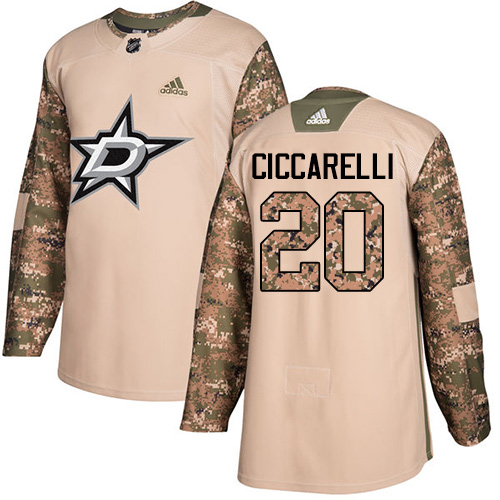 Adidas Stars #20 Dino Ciccarelli Camo Authentic 2017 Veterans Day Stitched NHL Jersey Adidas Stars #20 Dino Ciccarelli Camo Authentic 2017 Veterans Day Stitched NHL Jersey