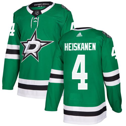 Adidas Stars #4 Miro Heiskanen Green Home Authentic Youth Stitched NHL Jersey Adidas Stars #4 Miro Heiskanen Green Home Authentic Youth Stitched NHL Jersey