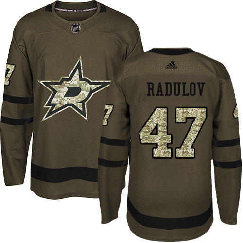 Adidas Stars #47 Alexander Radulov Green Salute to Service Stitched NHL Jersey Adidas Stars #47 Alexander Radulov Green Salute to Service Stitched NHL Jersey