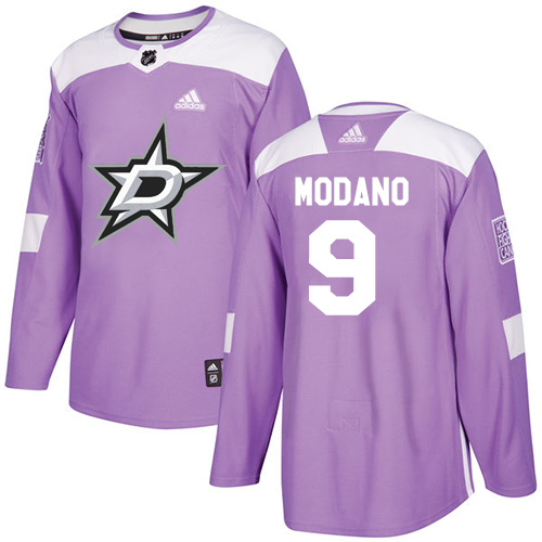Adidas Stars #9 Mike Modano Purple Authentic Fights Cancer Stitched NHL Jersey Adidas Stars #9 Mike Modano Purple Authentic Fights Cancer Stitched NHL Jersey