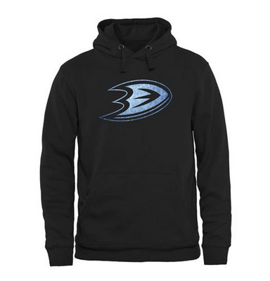 Anaheim Ducks Rinkside Pond Hockey Pullover Hoodie Black