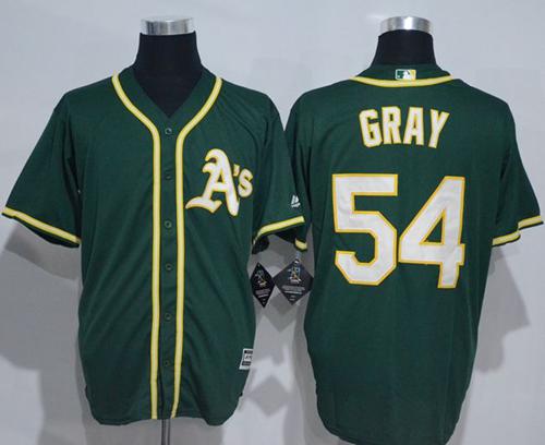 Athletics #54 Sonny Gray Green New Cool Base Stitched MLB Jersey Athletics #54 Sonny Gray Green New Cool Base Stitched MLB Jersey