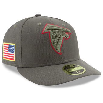 Atlanta Falcons 2017 Salute To Service Low Profile Fitted Hat – Olive