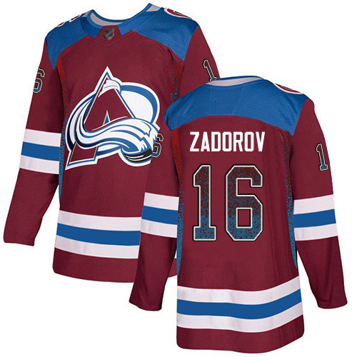 Avalanche #16 Nikita Zadorov Burgundy Home Authentic Drift Fashion Stitched Hockey Jersey Avalanche #16 Nikita Zadorov Burgundy Home Authentic Drift Fashion Stitched Hockey Jersey