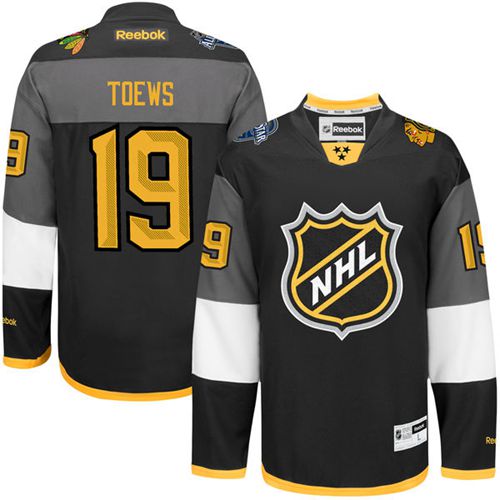 Blackhawks #19 Jonathan Toews Black 2016 All Star Stitched NHL Jersey Blackhawks #19 Jonathan Toews Black 2016 All Star Stitched NHL Jersey