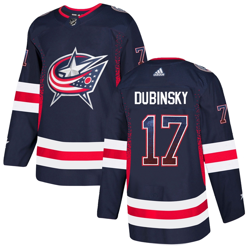 Blue Jackets 17 Brandon Dubinsky Navy Drift Fashion Adidas Jersey Blue Jackets 17 Brandon Dubinsky Navy Drift Fashion Adidas Jersey