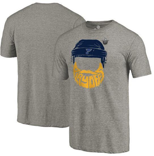 Blues 2017 Stanley Cup Playoffs Gray Men's Short Sleeve T-Shirt