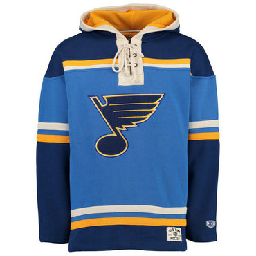 Blues Blue Men's Customized All Stitched Sweatshirt Blues Blue Men's Customized All Stitched Sweatshirt