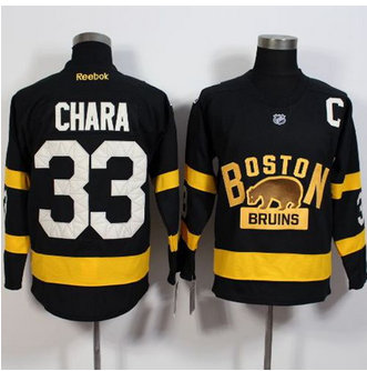 Boston Bruins #33 Zdeno Chara Black 2016 Winter Classic Stitched NHL Jersey