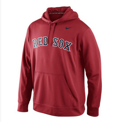 Boston Red Sox Nike Men's KO Wordmark Perfomance Red MLB Hoodie Boston Red Sox Nike Men's KO Wordmark Perfomance Red MLB Hoodie