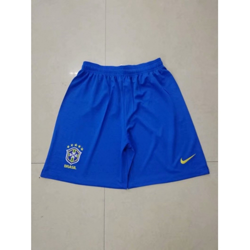 Brazil Blank Home Soccer Country Shorts Brazil Blank Home Soccer Country Shorts