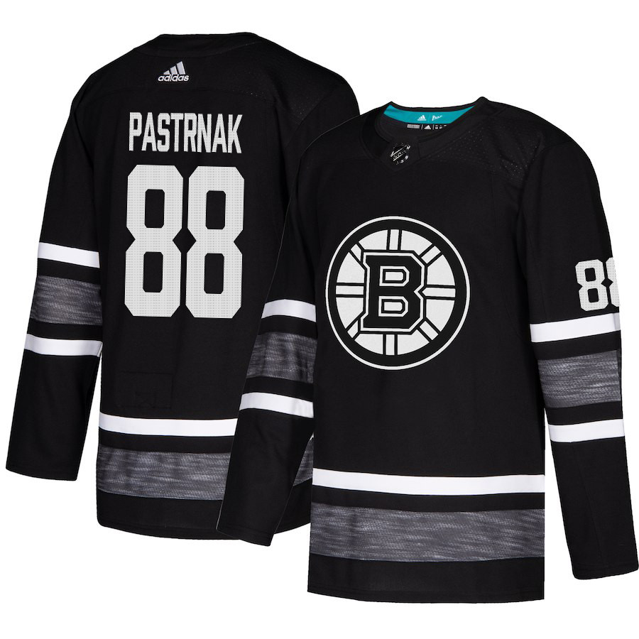 Bruins #88 David Pastrnak Black Authentic 2019 All-Star Youth Stitched Hockey Jersey
