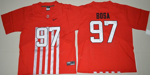 Buckeyes #97 Joey Bosa Red Alternate Elite Stitched NCAA Jersey Buckeyes #97 Joey Bosa Red Alternate Elite Stitched NCAA Jersey