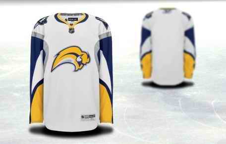 Buffalo Sabres Men Customized White Jersey