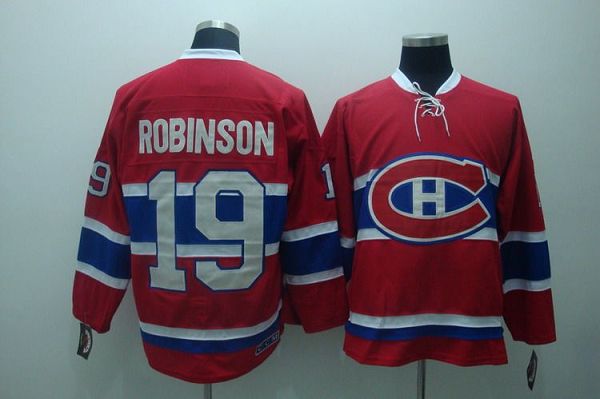 Youth Canadiens #19 Larry Robinson Stitched Red CH CCM Throwback NHL Jersey Youth Canadiens #19 Larry Robinson Stitched Red CH CCM Throwback NHL Jersey