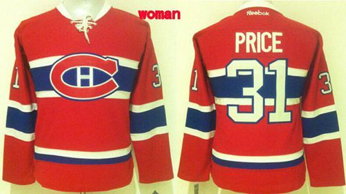 Canadiens #31 Carey Price Red CH Women's Stitched NHL Jersey Canadiens #31 Carey Price Red CH Women's Stitched NHL Jersey