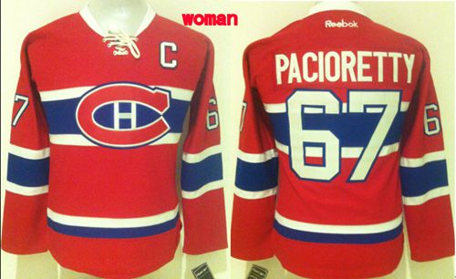 Canadiens #67 Max Pacioretty Red Women's Home Stitched NHL Jersey Canadiens #67 Max Pacioretty Red Women's Home Stitched NHL Jersey
