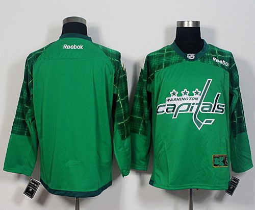 Capitals Blank Green St. Patrick's Day New Stitched NHL Jersey Capitals Blank Green St. Patrick's Day New Stitched NHL Jersey