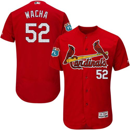 Cardinals #52 Michael Wacha Red Flexbase Authentic Collection Stitched MLB Jersey Cardinals #52 Michael Wacha Red Flexbase Authentic Collection Stitched MLB Jersey