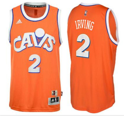 Cavaliers #2 Kyrie Irving Orange Men's Hardwood Classics Swingman Jersey Cavaliers #2 Kyrie Irving Orange Men's Hardwood Classics Swingman Jersey