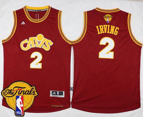 Cavaliers #2 Kyrie Irving Red CAVS The Finals Patch Stitched NBA Jersey Cavaliers #2 Kyrie Irving Red CAVS The Finals Patch Stitched NBA Jersey