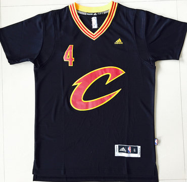 Cavaliers #4 Iman Shumpert Black 2016  final nba jerseys