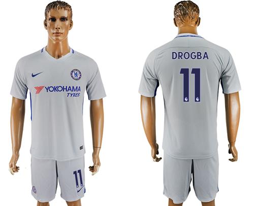 Chelsea #11 Drogba Sec Away Soccer Club Jersey Chelsea #11 Drogba Sec Away Soccer Club Jersey