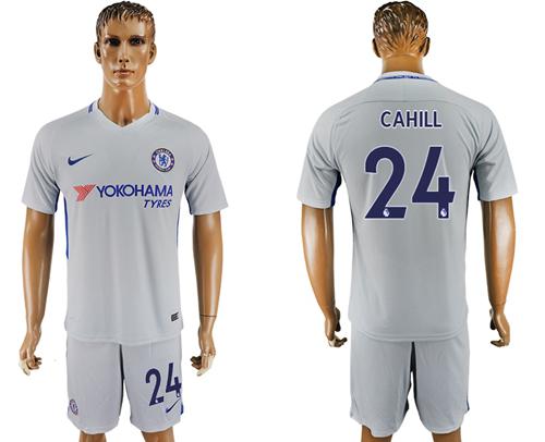 Chelsea #24 Cahill Sec Away Soccer Club Jersey Chelsea #24 Cahill Sec Away Soccer Club Jersey