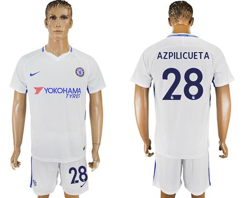 Chelsea #28 Azpilicueta Away Soccer Club Jersey Chelsea #28 Azpilicueta Away Soccer Club Jersey
