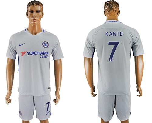 Chelsea #7 Kante Sec Away Soccer Club Jersey Chelsea #7 Kante Sec Away Soccer Club Jersey