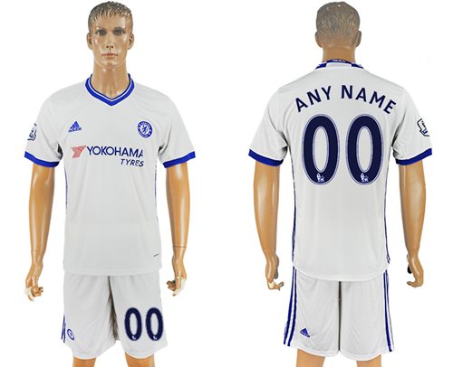 Chelsea Personalized White Soccer Club Jersey Chelsea Personalized White Soccer Club Jersey