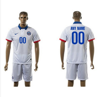 Chile Personalized Away Soccer Country Jersey Chile Personalized Away Soccer Country Jersey