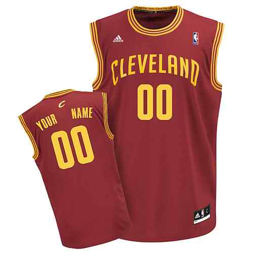 Cleveland Cavaliers Youth Custom Red Jersey Cleveland Cavaliers Youth Custom Red Jersey