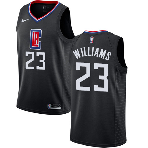 Clippers #23 Louis Williams Black Youth Basketball Swingman Statement Edition Jersey