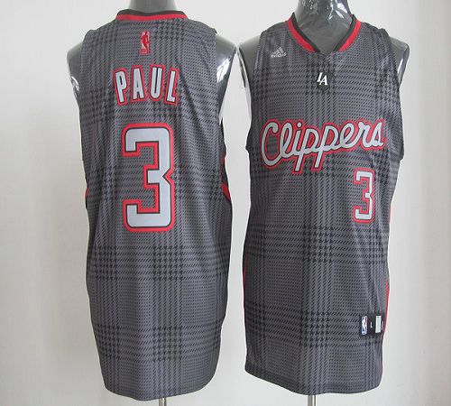 Clippers #3 Chris Paul Black Rhythm Fashion Stitched NBA Jersey Clippers #3 Chris Paul Black Rhythm Fashion Stitched NBA Jersey