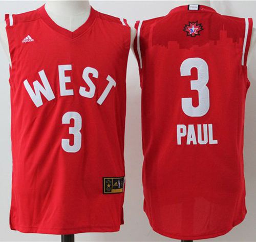 Clippers #3 Chris Paul Red 2016 All Star Stitched NBA Jersey Clippers #3 Chris Paul Red 2016 All Star Stitched NBA Jersey
