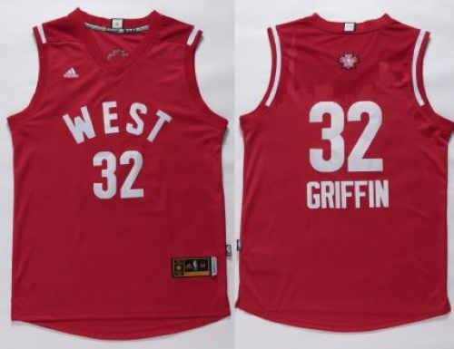 Clippers #32 Blake Griffin Red 2016 All Star Stitched NBA Jersey Clippers #32 Blake Griffin Red 2016 All Star Stitched NBA Jersey
