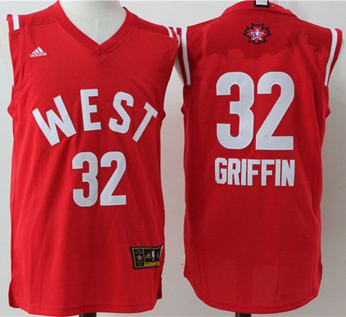 Clippers #32 Blake Griffin Red 2016 All Star Stitched NBA Jersey Clippers #32 Blake Griffin Red 2016 All Star Stitched NBA Jersey