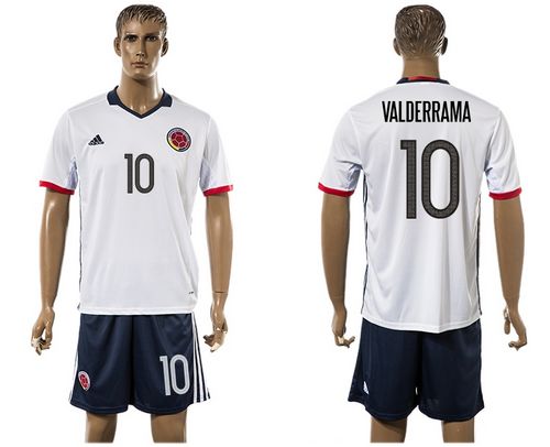 Colombia #13 Gonzalez Away Soccer Country Jersey