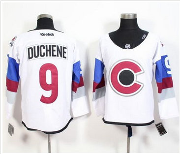 Colorado Avalanche #9 Matt Duchene White 2016 Stadium Series Stitched NHL Jersey Colorado Avalanche #9 Matt Duchene White 2016 Stadium Series Stitched NHL Jersey