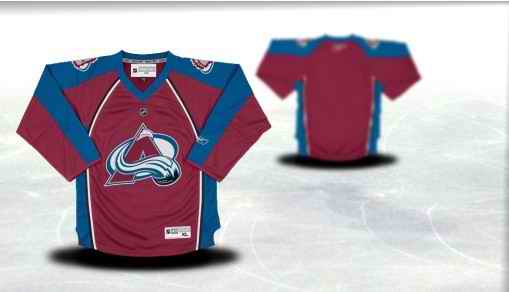 Colorado Avalanche Youth Customized Red Jersey Colorado Avalanche Youth Customized Red Jersey