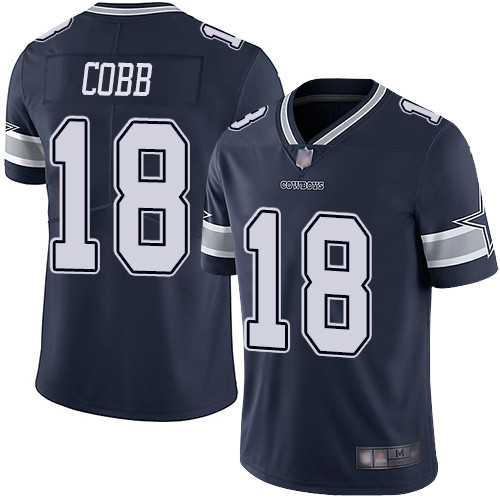 Cowboys #18 Randall Cobb Navy Blue Team Color Youth Stitched Football Vapor Untouchable Limited Jersey Cowboys #18 Randall Cobb Navy Blue Team Color Youth Stitched Football Vapor Untouchable Limited Jersey