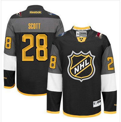 Coyotes #28 John Scott Black 2016 All Star Stitched NHL Jersey