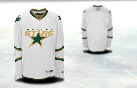 Dallas Stars Men Customized White Third Jersey