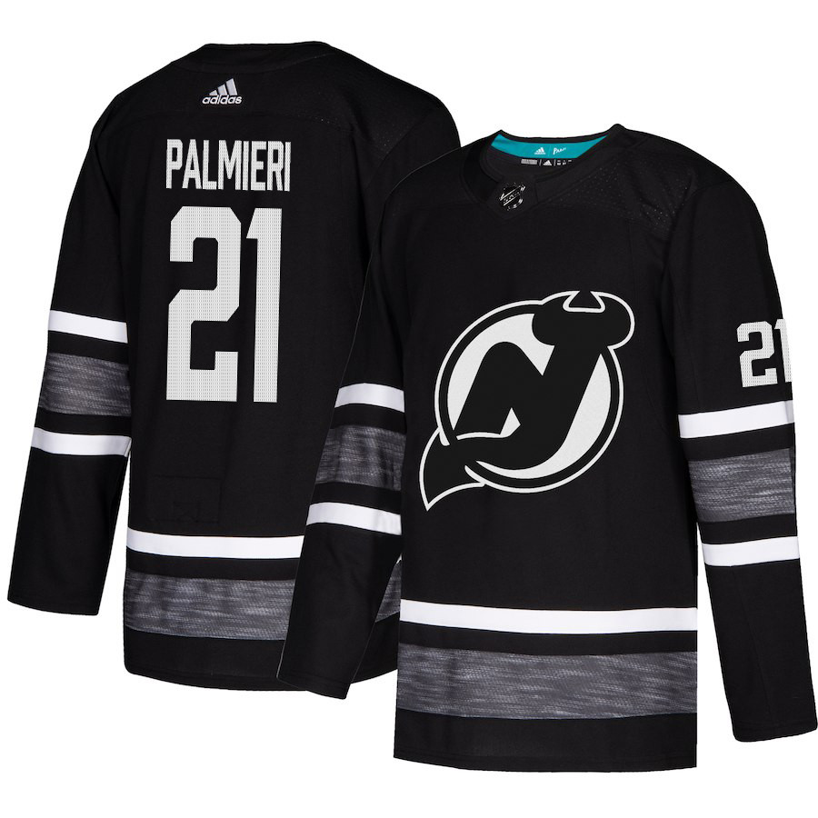Devils #21 Kyle Palmieri Black Authentic 2019 All-Star Stitched Youth Hockey Jersey
