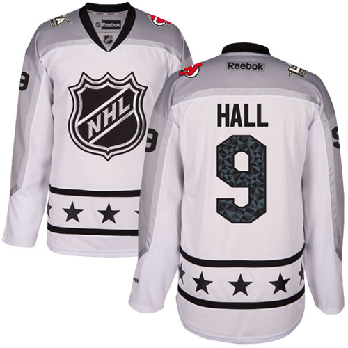 Devils #9 Taylor Hall White 2017 All-Star Metropolitan Division Women's Stitched NHL Jersey Devils #9 Taylor Hall White 2017 All-Star Metropolitan Division Women's Stitched NHL Jersey
